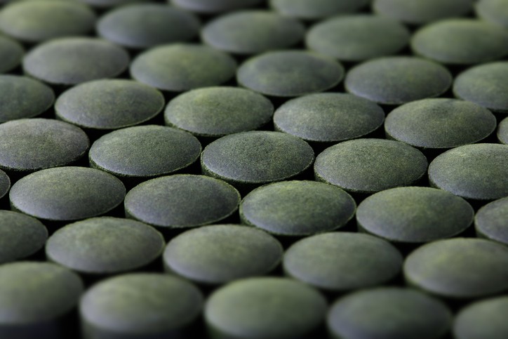 zielone tabletki